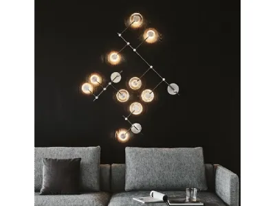 Lampada Piantana Twin di Cattelan Italia